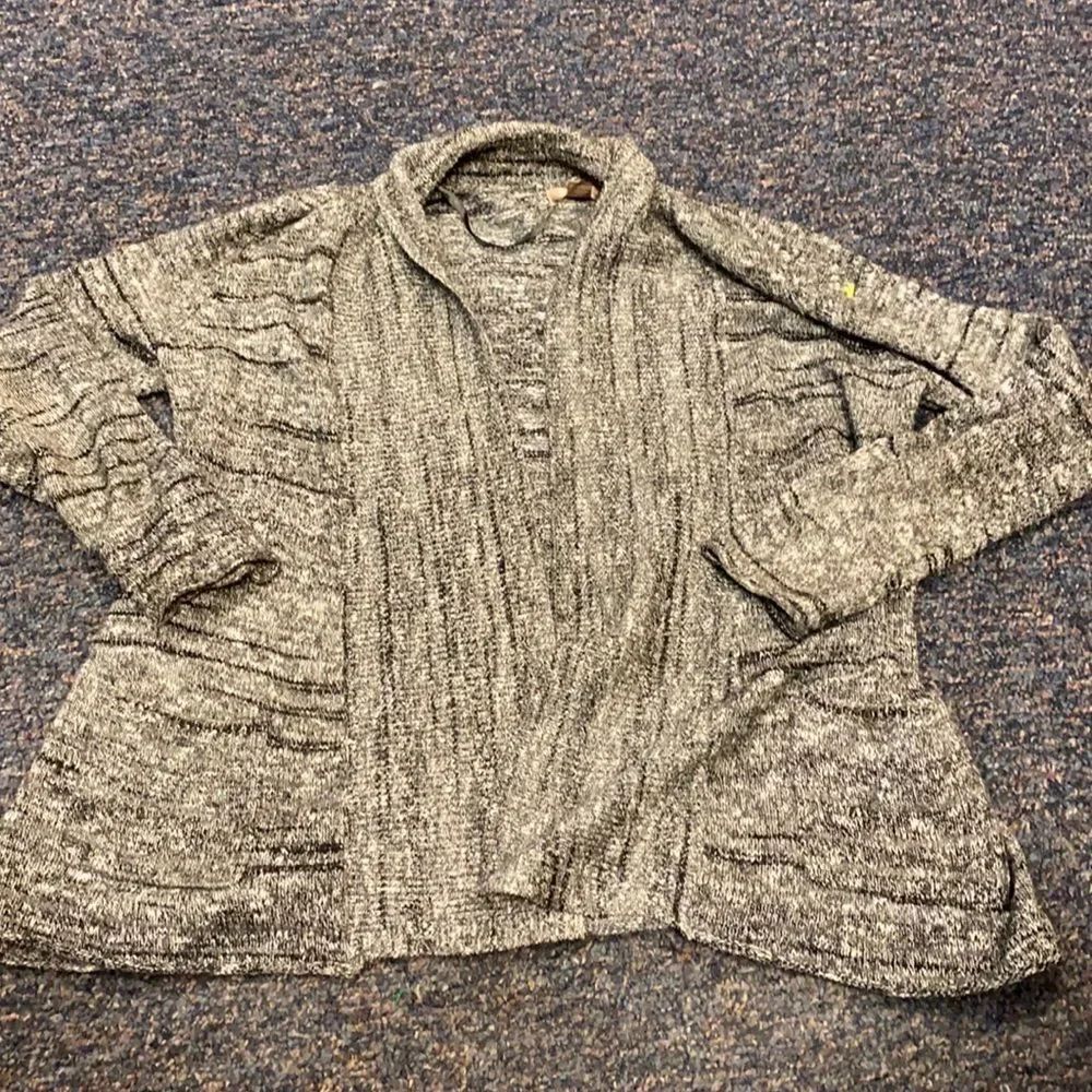 White Stag Gray Open Cardigan sz. S